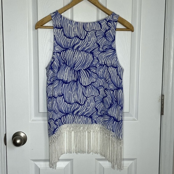 Lilly Pulitzer Sonya Fringe Top - Picture 4 of 5